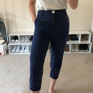 🖤SOLD ON MERC🖤Navy trousers